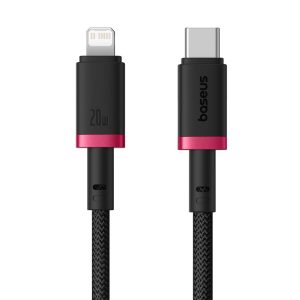 کابل شارژ 1 متری لایتنینگ به تایپ سی 20 وات بیسوس Baseus Dura Charging Cable USB-C to IP 20W 1M