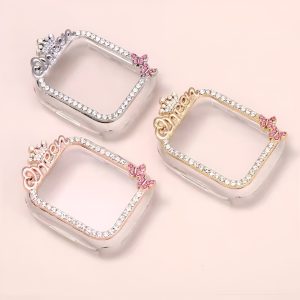 کاور محافظ نگین دار اپل واچ طرح Queen