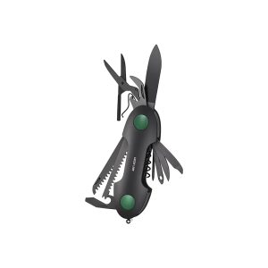 ابزار چندکاره کمپینگ گرین لاین مدل GMT14A ا Green Lion 14-In-1 Multi Tool Key Chain Knife GN14N1MTOL