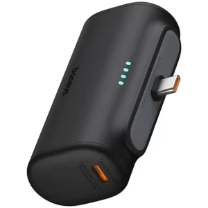 مینی پاوربانک فست شارژ 5000 تایپ‌سی 20 وات بیسوس Baseus P10068306113 PPWC05T - کپسولی